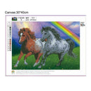 5D Horse Rhinestone Embroidery Mosaic Picture Diamond Painting Cross Stitch