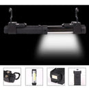 Portable Light Working Inspection COB XPE Flashlight USB Rechargeable Torch