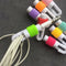 5Pcs earphone cable protector for earphones wire organizer cord protecto JR