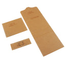3pcs Acrylic Clear Card Bag Purse Wallet Stencil Template DIY Leather Craft