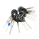 11Pcs Car Electrical Wiring Terminal Crimp Pin Extractor Durable Steel Connector