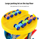 Racing Track Play Set Kids DIY Four-layer Inertial Sliding Car Toys Random A