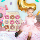 Donuts Wall Stand Dessert Cake Display Rack Wedding Birthday Party Decor