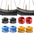 Bike Vacuum Tire Law Mouth Nut Bicycle Tire Inner Tube Valve Caps Black