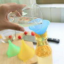 Multi-Size Plastic Funnel Diameter Kitchen Use Oil Liquid Tool US