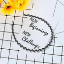 Women's Wear Plastic Black Wavy Hair Tire Hair Band