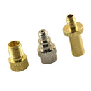 3Pcs Presta Schrader Adaptor Valve Bicycle Bike Car Tube Pump Connector