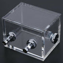 2X(200Ml G1/4 Thread Port Acrylic Pc Water Cooling Tank For Computer Pc Wat