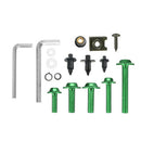Bolt Kit Motorcycle Windscreen Hardware Fastener Clips Screws Green
