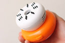Ritzy Cute Mini Mushroom Corner Desk Table Dust Vacuum Cleaner Sweeper Unique