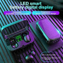BT5.0 TWS Wireless Headset LED InEar Stereo Earphone Earbuds 6D Stereo C4C9 N9Q8