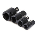 4pcs 1/4 3/8 1/2 Drive Socket Adapter Converter Reducer Air Impact