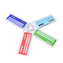 3in1 Mini Solar Power Calculator 10cm Long Magnifying glass with Ruler SE