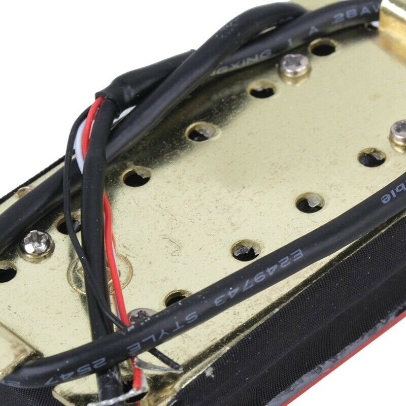 2Pcs Metal Pickups Double Coil Bridge Neck Humbucker Pickups For Electric G