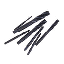 7PCS HSS Machine Screw Thread Metric Plug Tap Drill Set M3 M4 M5 M6 M8 M10 BX