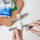 1pc Kitchen Seal Up Moisture-proof Food Bag Sealing Clip Double Clasp Screw  Hn