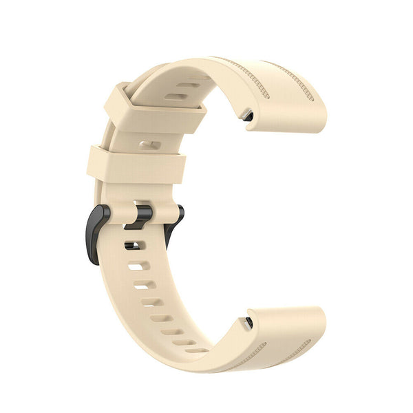 20mm Silicone Wrist Strap Quick Release Adjustable Watch Band for Garmin Fenix