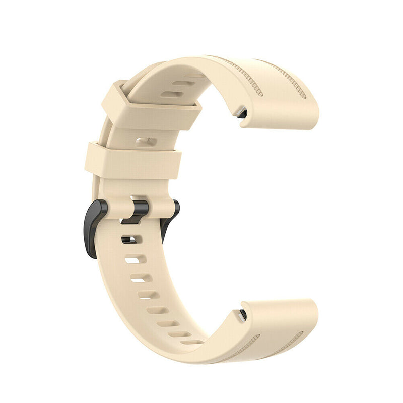 20mm Silicone Wrist Strap Quick Release Adjustable Watch Band for Garmin Fenix