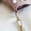 Fashion Handbags New Bucket Bag Solid Color Embroidery Chain Wild Bag Shoul