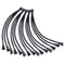 4 pin PWM Fan Cable 1 to 3 ways  Splitter Black Sleeved Extension Cable