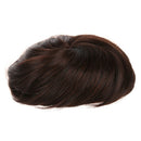 Women Lovely Clip In Ponytail Bun Scrunchie Drawstring Hair Extension--Bark