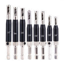 17 Pcs Self Centering Hinge Tapper Screw Core Drill Bit Set Woodworking