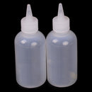 100ml Needle Tip Soldering Liquid Flux Oil Dispenser Plastic Empty Bottle FT