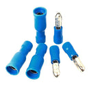25pcs Female 25pcs Male Insulated Electric Connectors Crimp Bullet Terminal