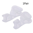 1 Pair Silicone Toe Separator Spreader Correction Pain Relief Hallux ValgusB Ew