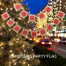 DIY Flag Banner Linen Pennant Ornament Garland Alphabet Xmas Wedding Party Decor