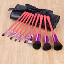 10pcs Makeup Brushes Foundation Powder Eyeshadow Blush Brush Cosmetic Tool A