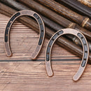 3Pcs Zinc Alloy Big Horseshoe Horse Charms Keychain Key Rings DIY Jewelry Mak BX