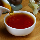357g China Yunnan Organic Old Ripe Puer Tea Cake Lao Pu Erh Cha Shu Aged Puerh