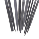 10X 3mmx140mm Diamond Needle File Coated Riffler Jewelry Craft Glass Tool Set%o
