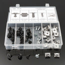 60PCS Engine Protection Pan Hardware Pin Clip Nut Kit For VW Audi A4 A6 Replaces