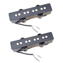 2x Metal JB Bass Neck/Bridge Pickups Open Style for 4 String Electric Bass