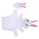 White Rabbit Hand Puppet Finger Puppet K9S8