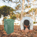 1Pcs Green Garden Lawn Leaf Yard Waste Bag Large Clean Up Container Tote Ga