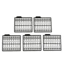 5Pcs Hair Rig Extender Boilie Stops Pellet Carp Coarse Fishing Tackle Black