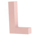 2Pieces Letter L E Floating Wooden Marquee Letter Number Decor Ornament