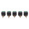 5x Audio 3 Pole 3.5mm Male to 3 Pin Female Video Balun Adapter for Earphone