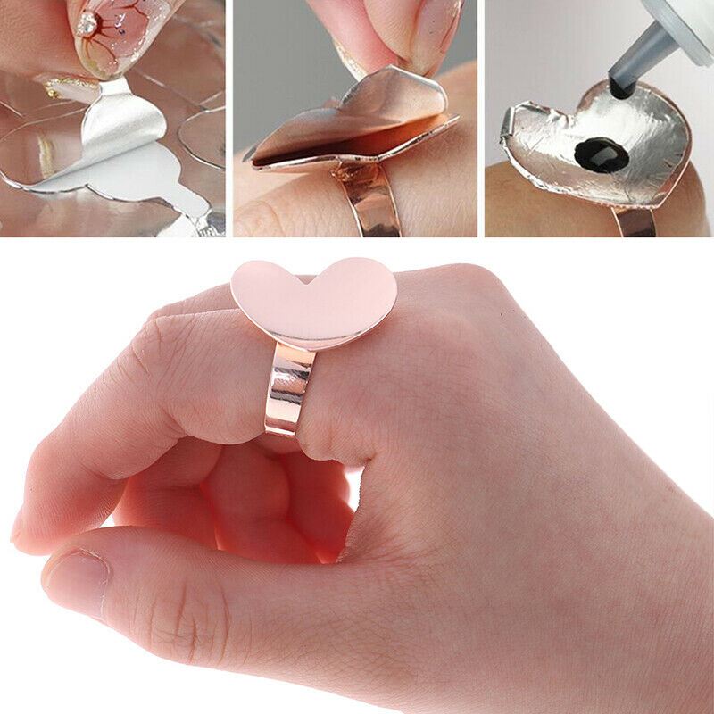 Glass Ring Glue Holder Individual Eyelash Extension Glue Adhesive Stand P&+TECA