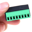 RJ45 Female to Screw Terminal 8 Pin Connector Ethernet Cable Extender AdapterS3C