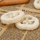 2Pcs Natural Loofah Soap Holder Dish Bathroom Storage Support Plate Stand. ME