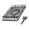 RC 1:10 Roof Luggage Rack 6 LED Lights Bar for D90 RC4WD SCX10 Axial