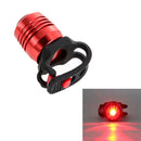 Bicycle LED USB Charging Rear Tail Warning Safety Light Lamp red Light red