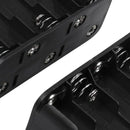 2 Pcs Black Plastic Battery Holder Case 10 x 1.5V AA Z8L5