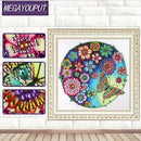 5D DIY Special Shaped Diamond Painting Flower Butterfly Cross Stitch Kits