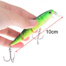 1pc 10cm 16g long minnow fishing lure plastic hard bait tackle bass crankbaits3c