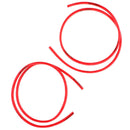 100cm/3.28ft Brake Clutch Throttle Cable Oil Hose Line Pipe - Red